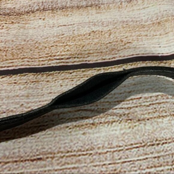 Vintage Black Leather Purse Crossbody - Picture 10 of 13